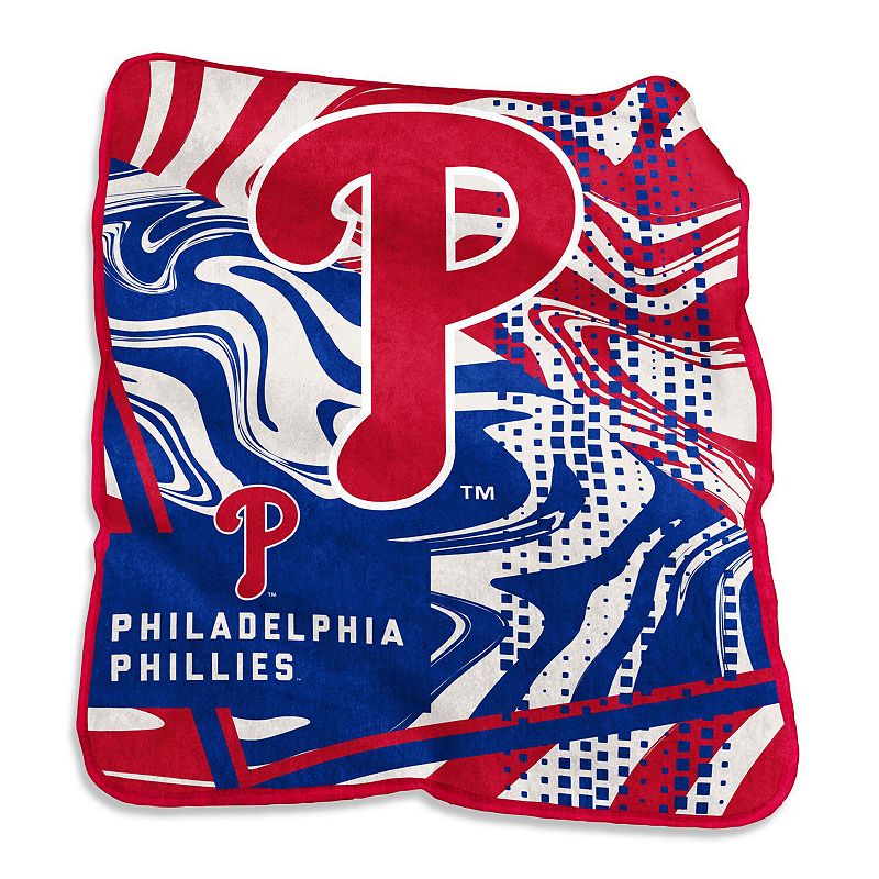 Philadelphia Phillies 50 x 60 Swirl Raschel Throw Blanket