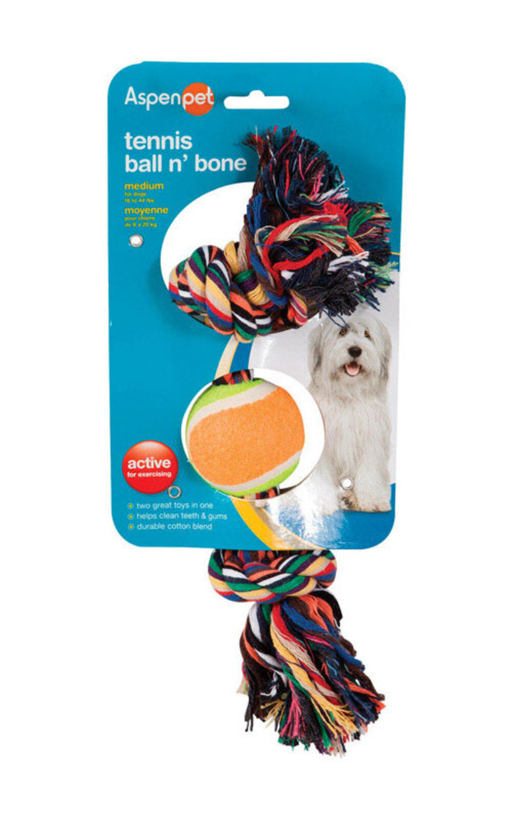 TENNIS BALL N BONE TOY