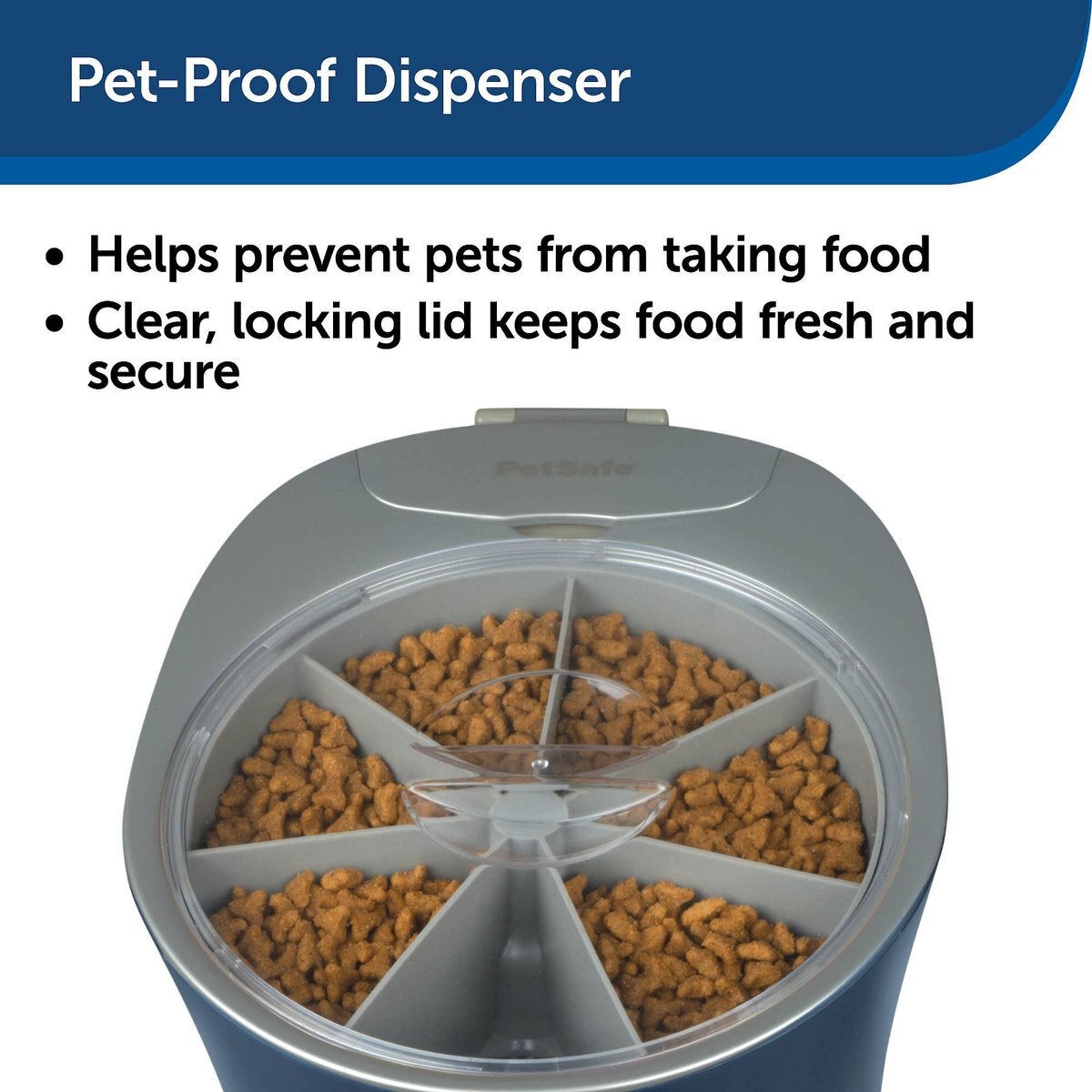 PetSafe 6-Meal Automatic Dog and Cat Feeder