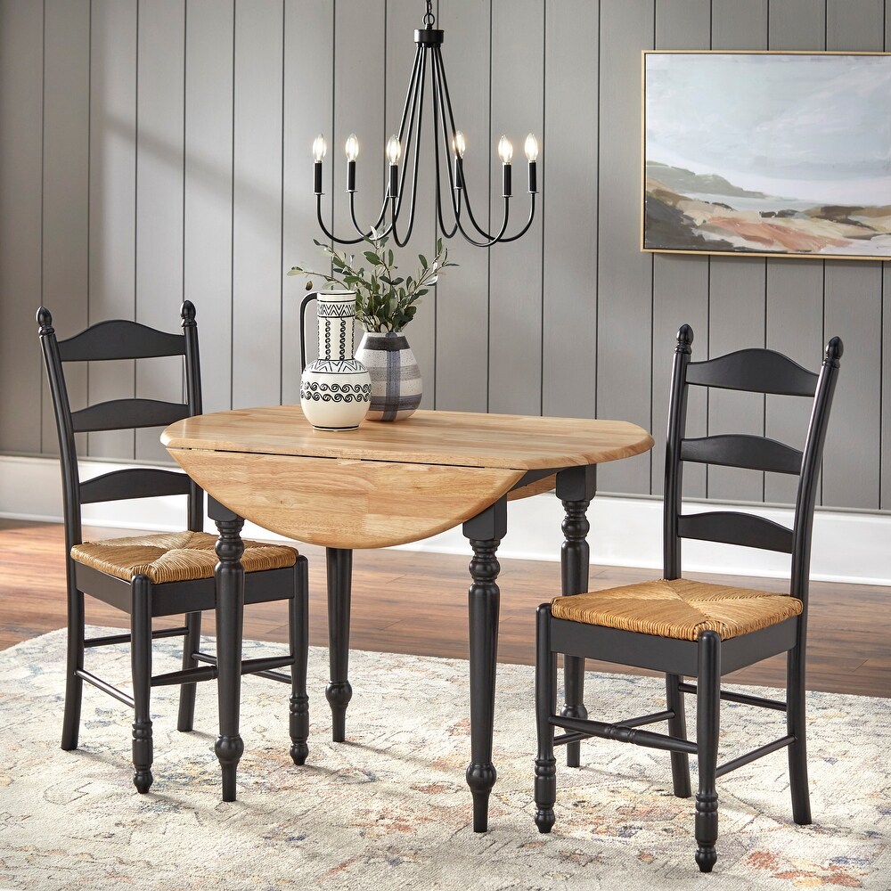 Simple Living 3 Piece Jessie Ladder back Dining Set