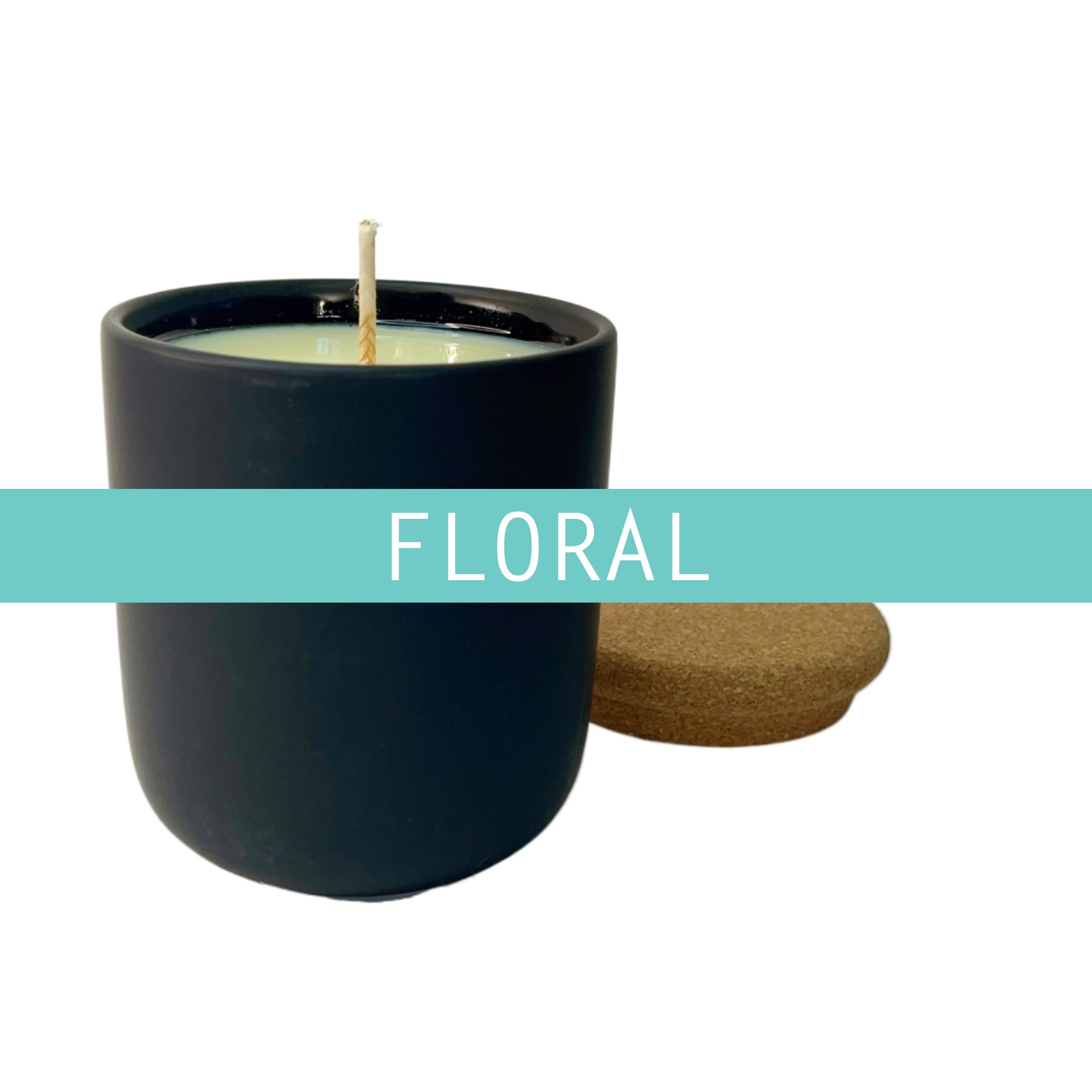 angelo:HOME Ceramic Scented Candle (floral scent options)