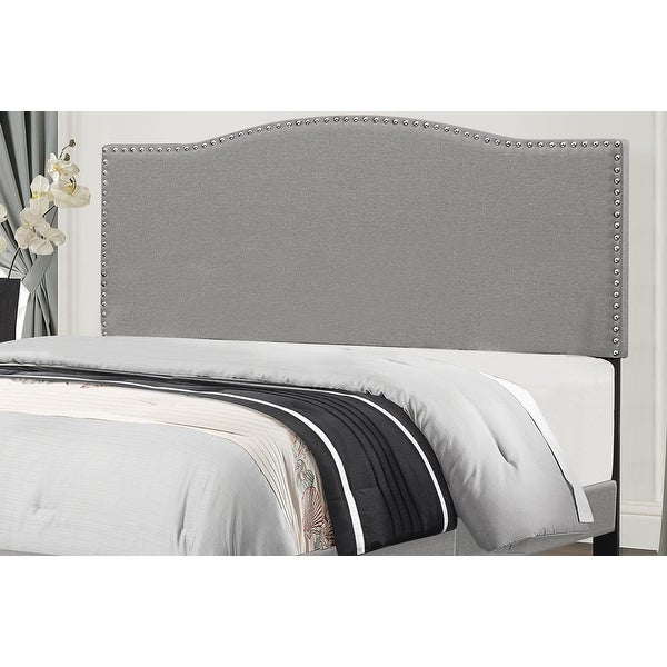 Copper Grove Durkheim Grey Fabric-upholstered Headboard - - 28116614