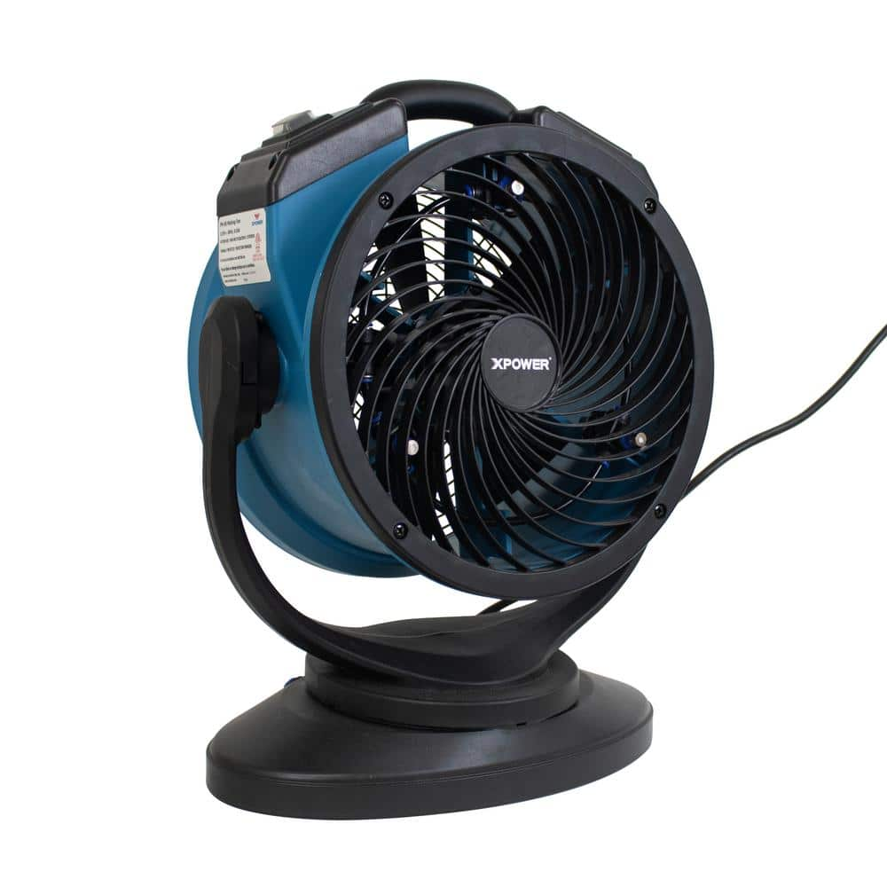 XPOWER Oscillating Portable 3 Speed Outdoor Cooling Misting Fan and High Velocity Air Circulator FM-68