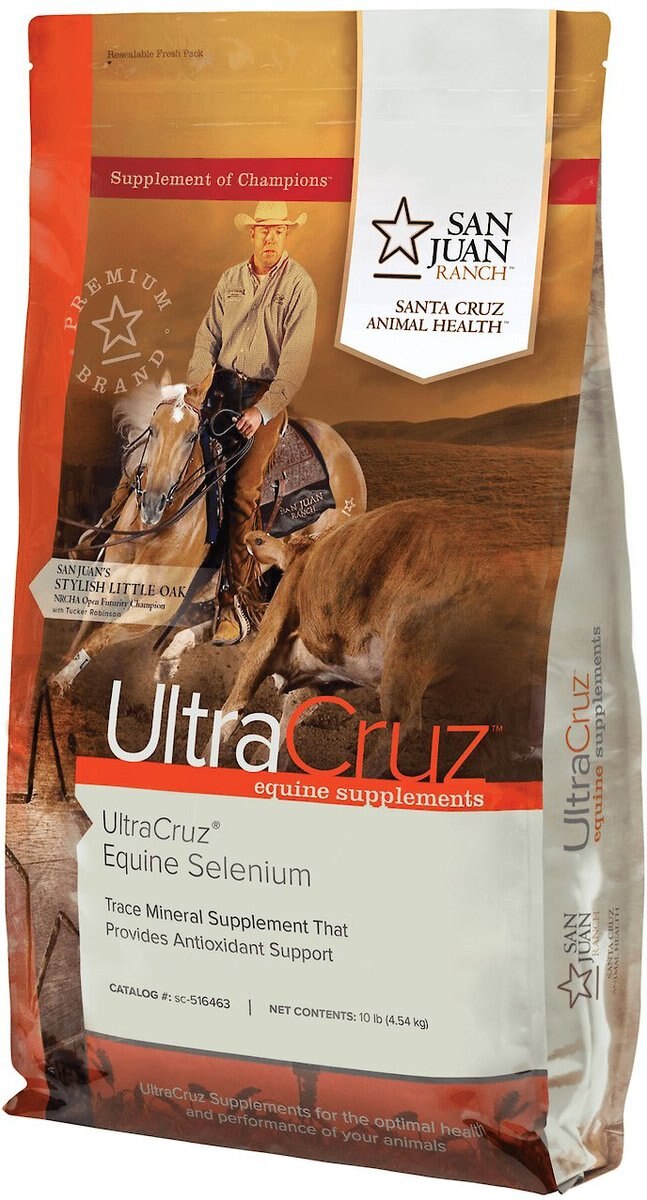 UltraCruz Selenium Nerve， Muscle and Joint Support Pellets Horse Supplement