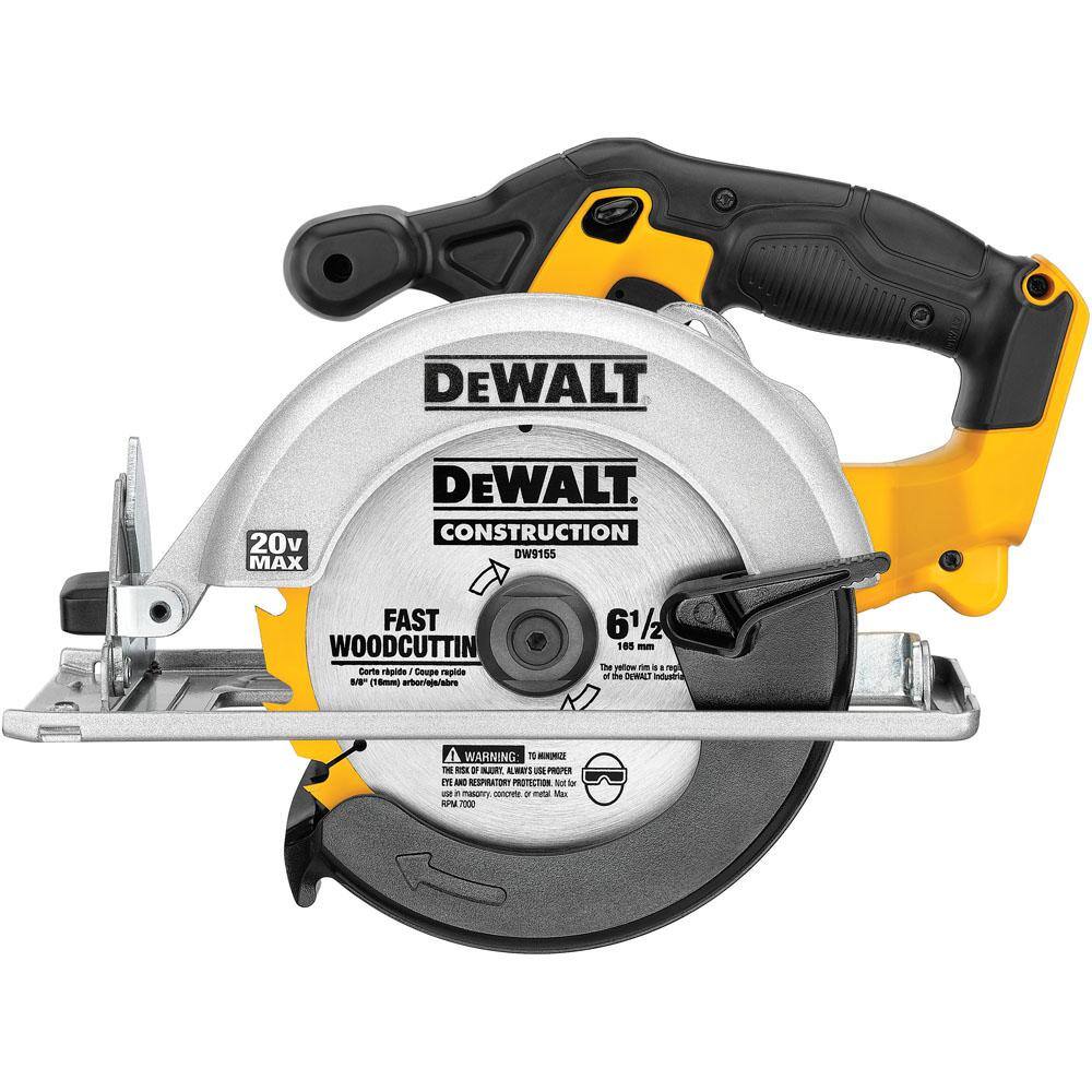 DW 20V MAX XR Cordless Brushless 12 in. DrillDriver 6-12 in. Circular Saw (1) 20V 5.0Ah Battery and Charger DCD791P1W391