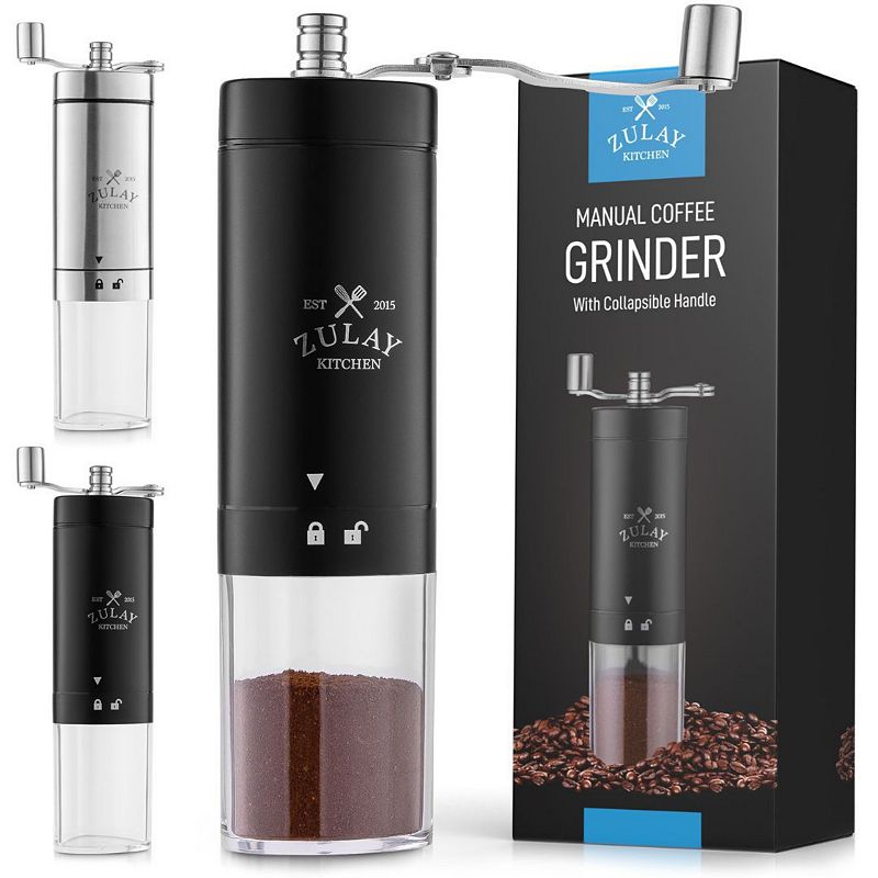 Manual Coffee Grinder With Foldable Handle