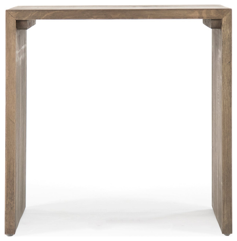 Ava End Table  L   Transitional   Side Tables And End Tables   by Hudson Home Decor  Houzz