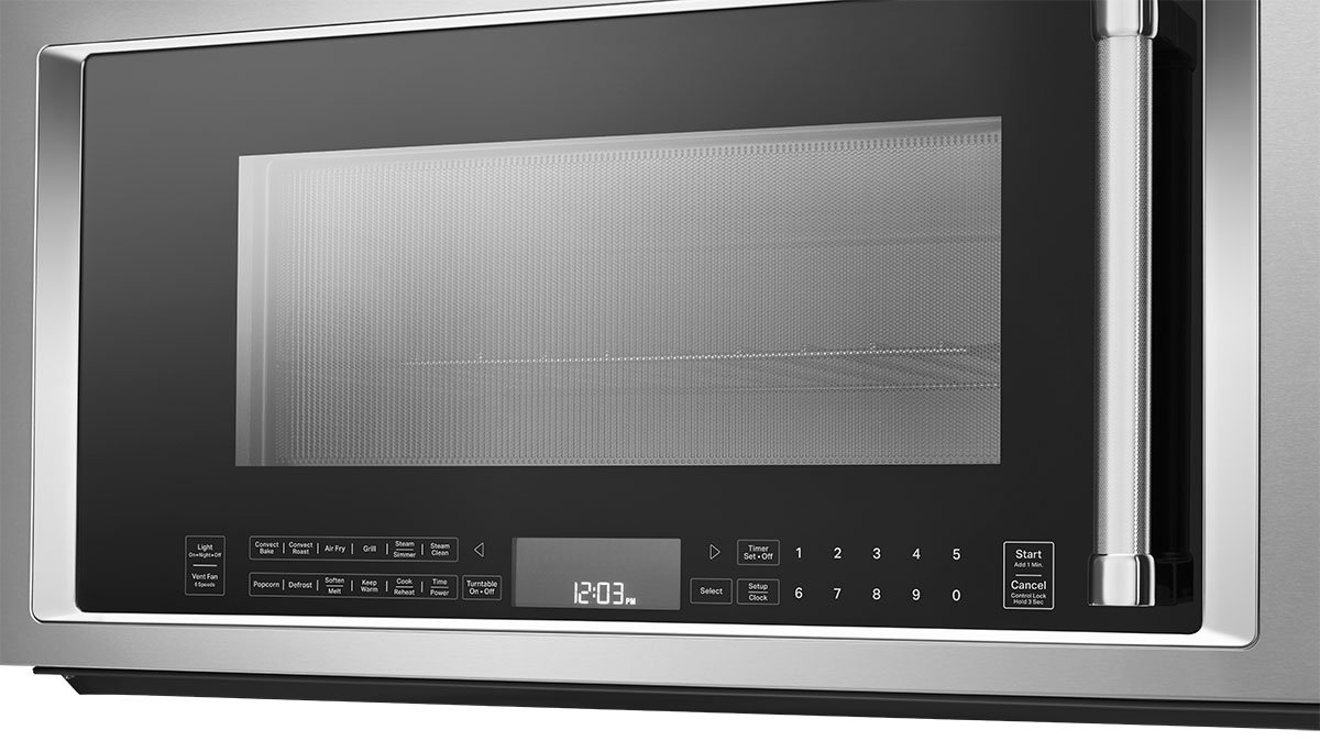 KitchenAid 1.9 Cu. Ft. PrintShield Stainless Steel Over-The-Range Convection Microwave With Air Fry Mode