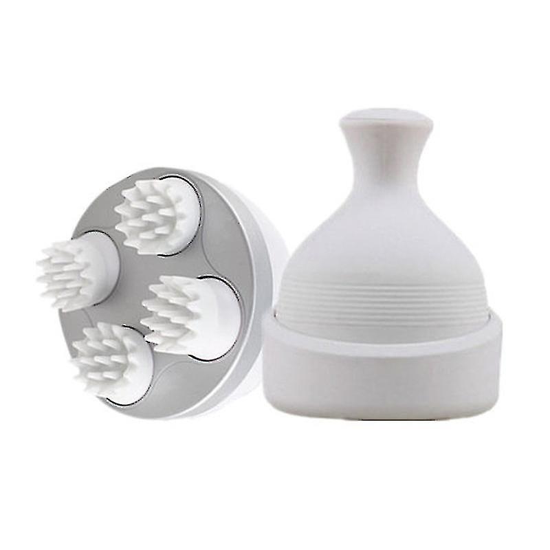 Electric Scalp Massager Portable Stress Reduction Hair Growth Stimulator Automatic Head Scratcher and Handheld Massager For Cats