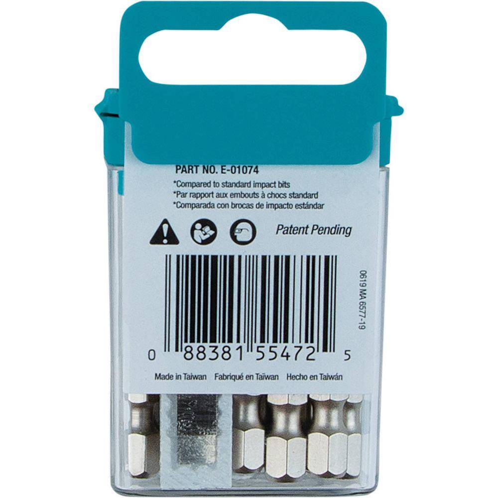 Makita IMPACT XPS T25 Torx 2 in. Power Bit (15-Pack) E-01074