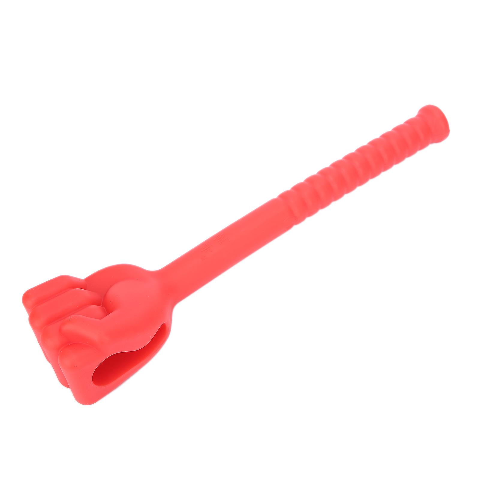 Fist Massage Hammer Silicone Meridians Flexible Antislip Handle Pat Massage Hammerred