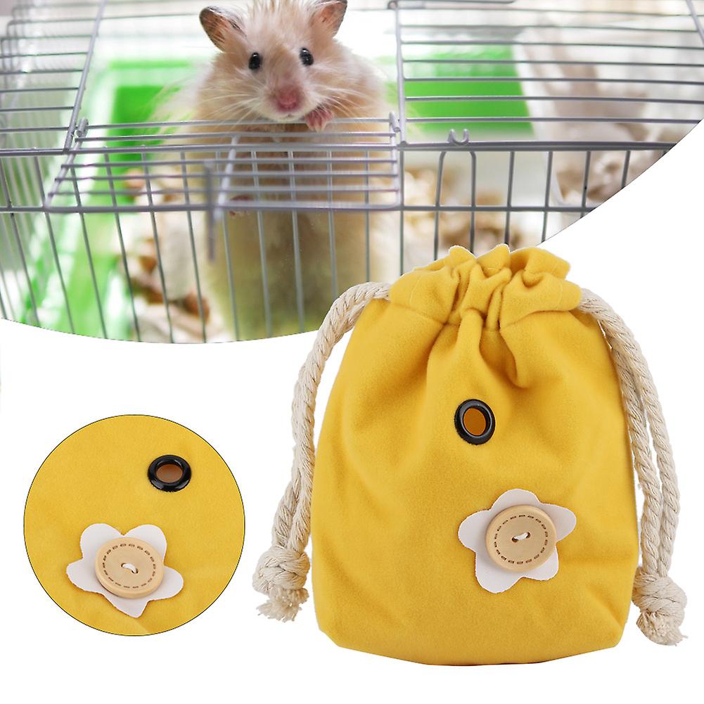 Small Pets Portable Flannel Soft Outgoing Carrier Bag For Hamster Sugar Glider Squirrel