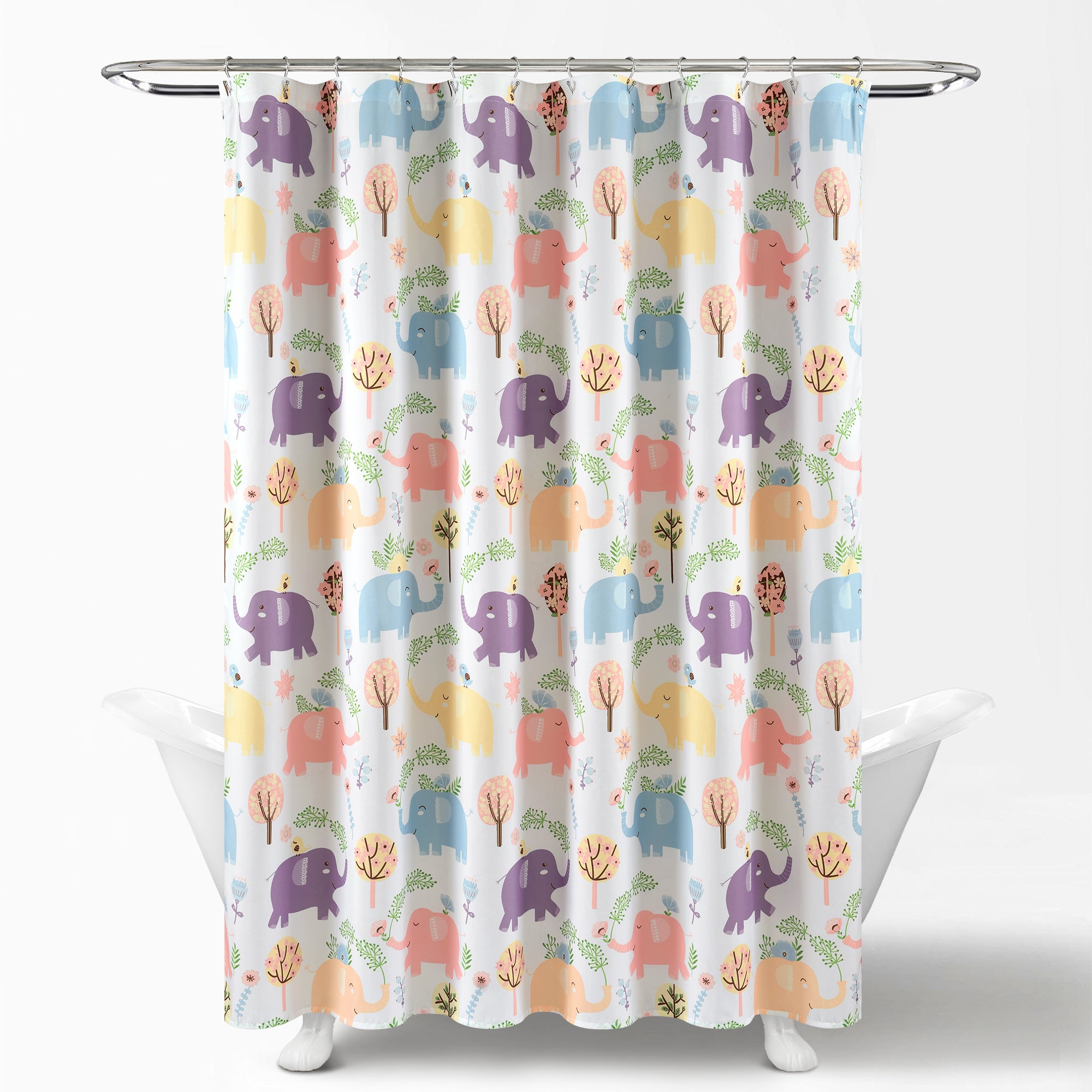 Hygge Elephant Shower Curtain