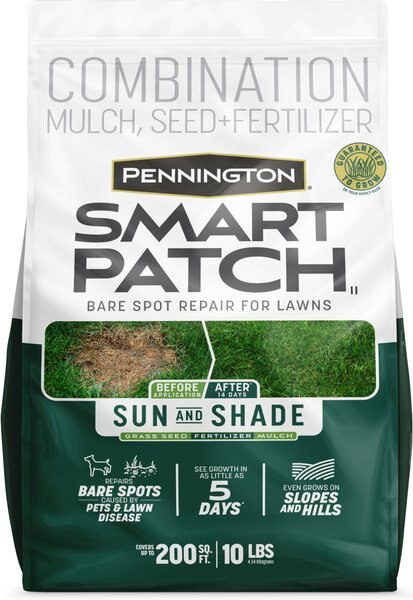 Pennington Smart Patch Sun and Shade Mix Dog Lawn-Treatment and Grass Saver