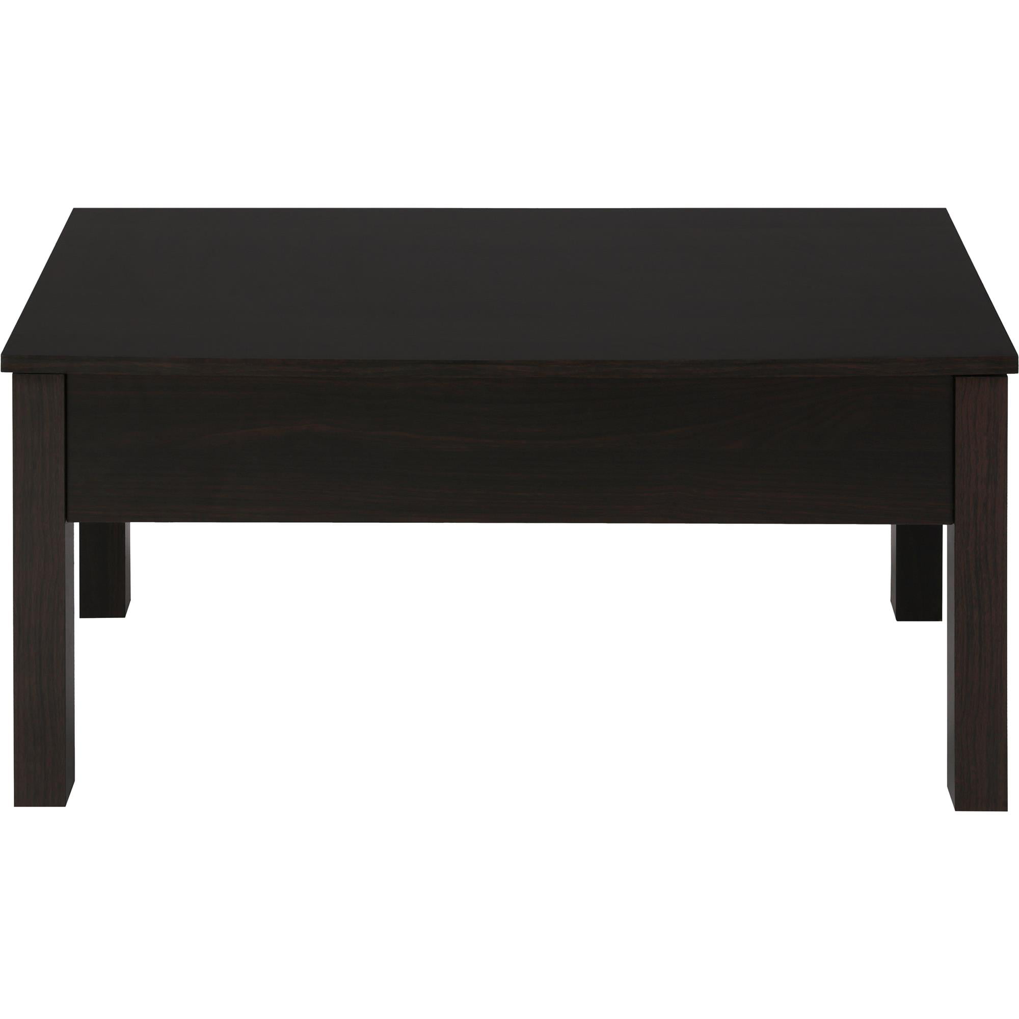 Mainstays Lift Top Coffee Table， Espresso