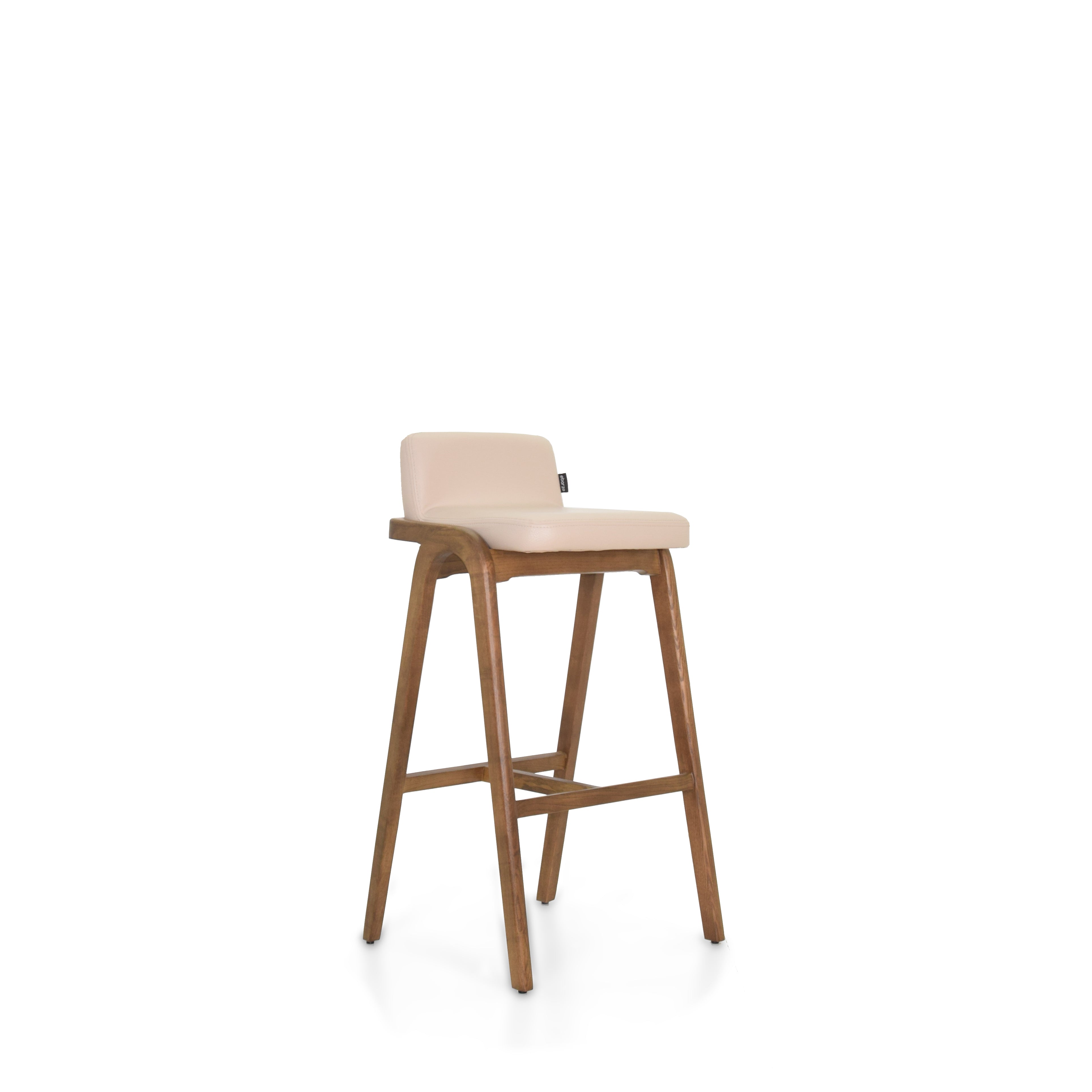 Natura Solid Ash Wood Bar Stool Naturabar-W-2618