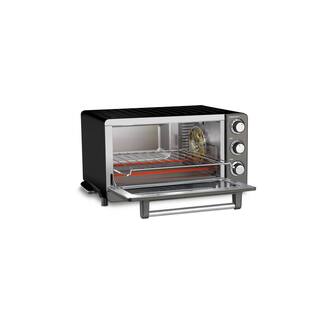 Cuisinart 1800-Watt 6-Slice Black Stainless Steel Toaster Oven with Convection TOB60N2BKS2