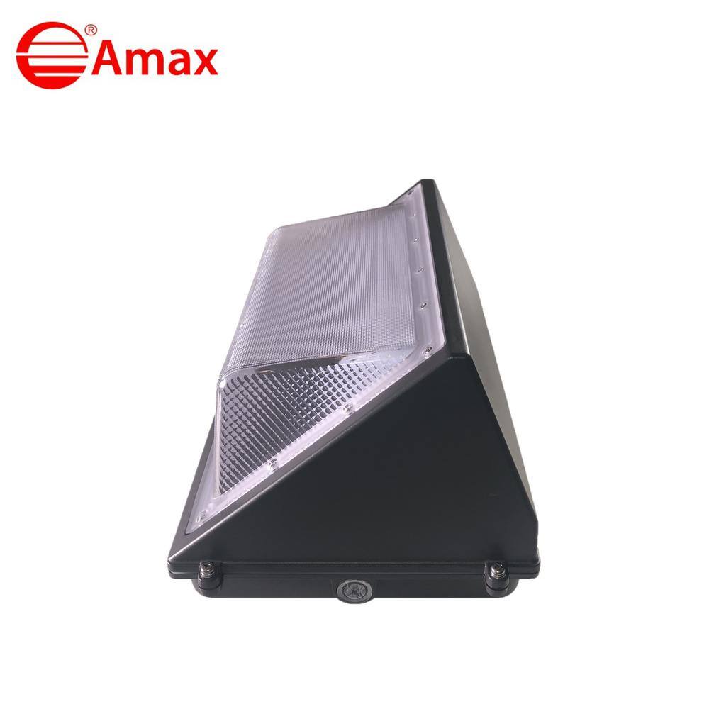 AMAX LIGHTING 60 Watt Integrated LED Bronze Wall Pack Light 5000K DS-402LH