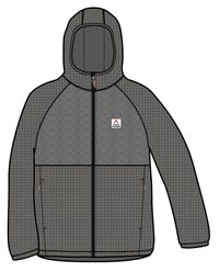 Beyond Full Zip Recycled Fleece - Charcoal