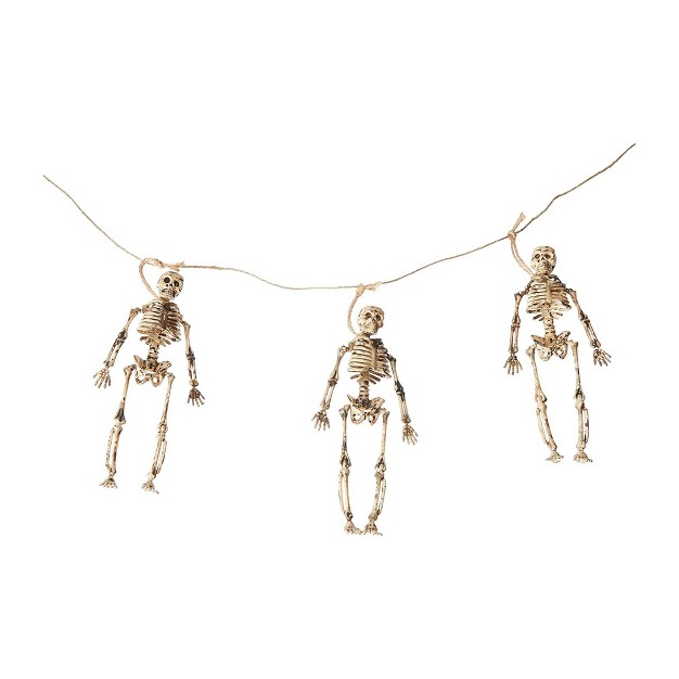 Funworld Scary Skeletons 72 Inch Garland Decoration