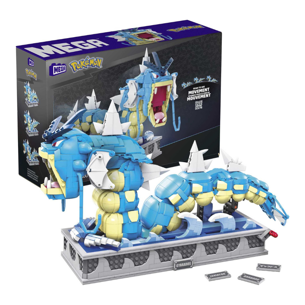 Mega Pokemon Motion Gyarados Building Toys with Motion Brick