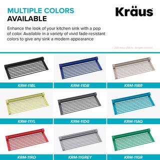 KRAUS Kore Workstation 32-inch Undermount 16 Gauge Single Bowl Stainless Steel Kitchen Sink with Accessories (Pack of 5) KWU110-32