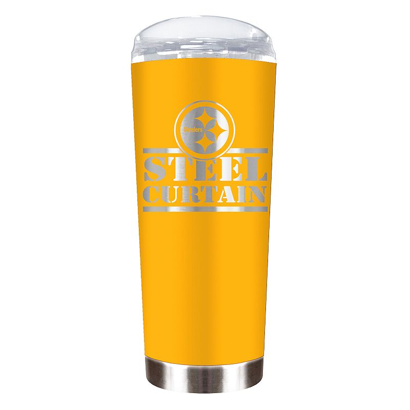 Pittsburgh Steelers Rally Roadie Travel Tumbler