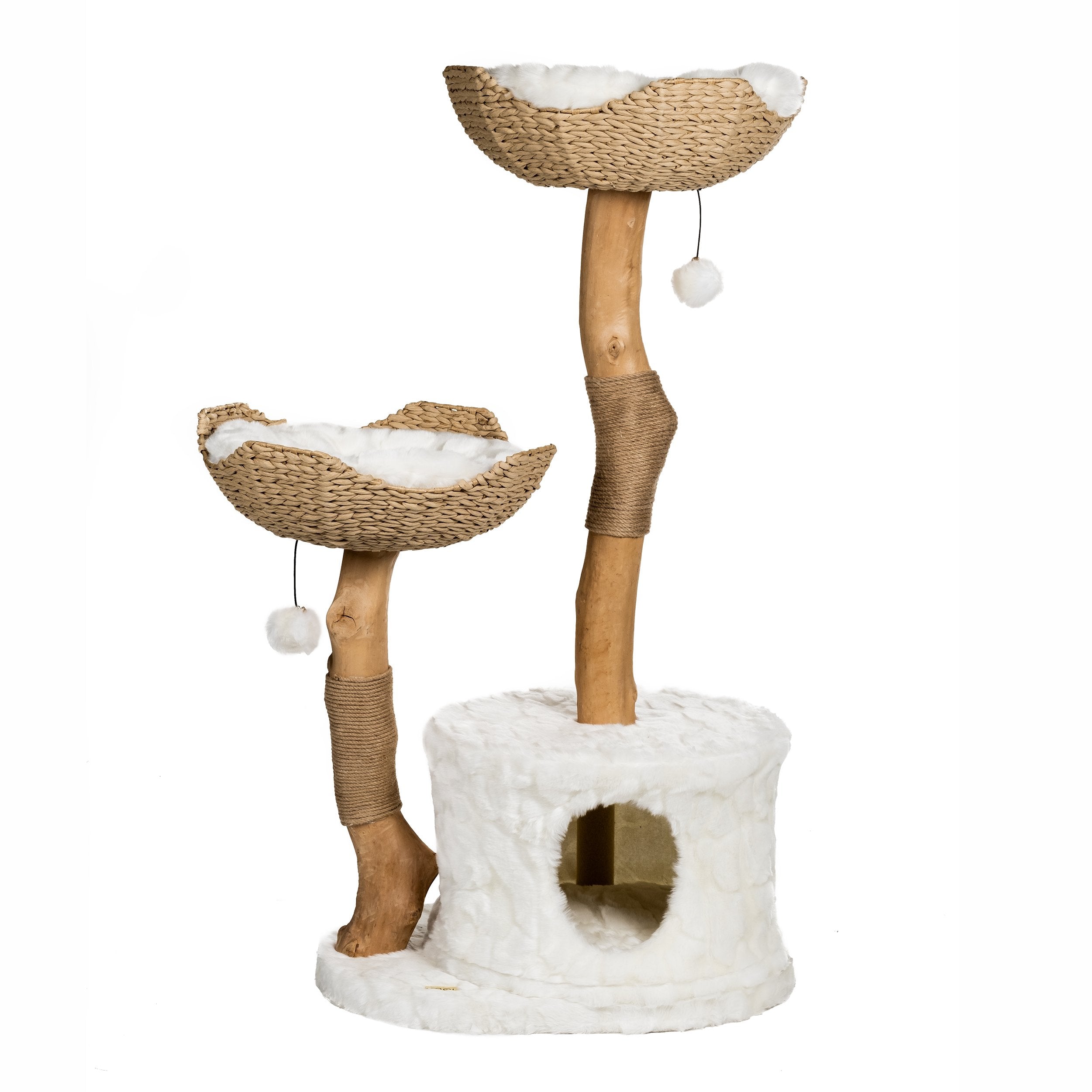 Mau Lifestyle Cento Cat Tree， White