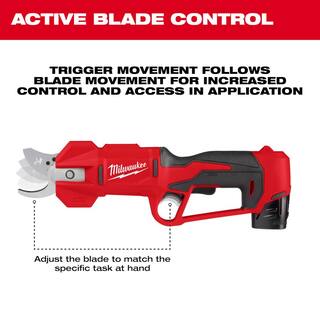 MW M12 12V Cordless Brushless Pruner Shears (Tool Only) 2534-20