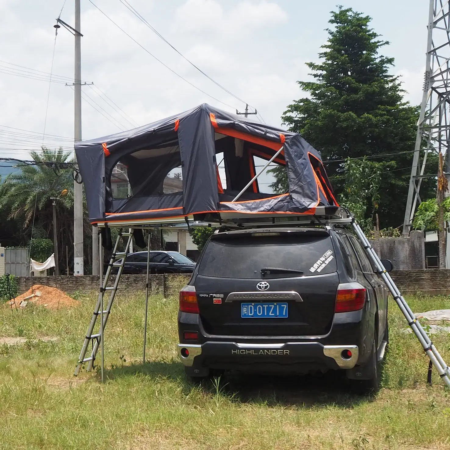 Adventure Cruiser 4X4 Automatic Outdoor Hard Shell Overland Camping Car Roof Top Tent