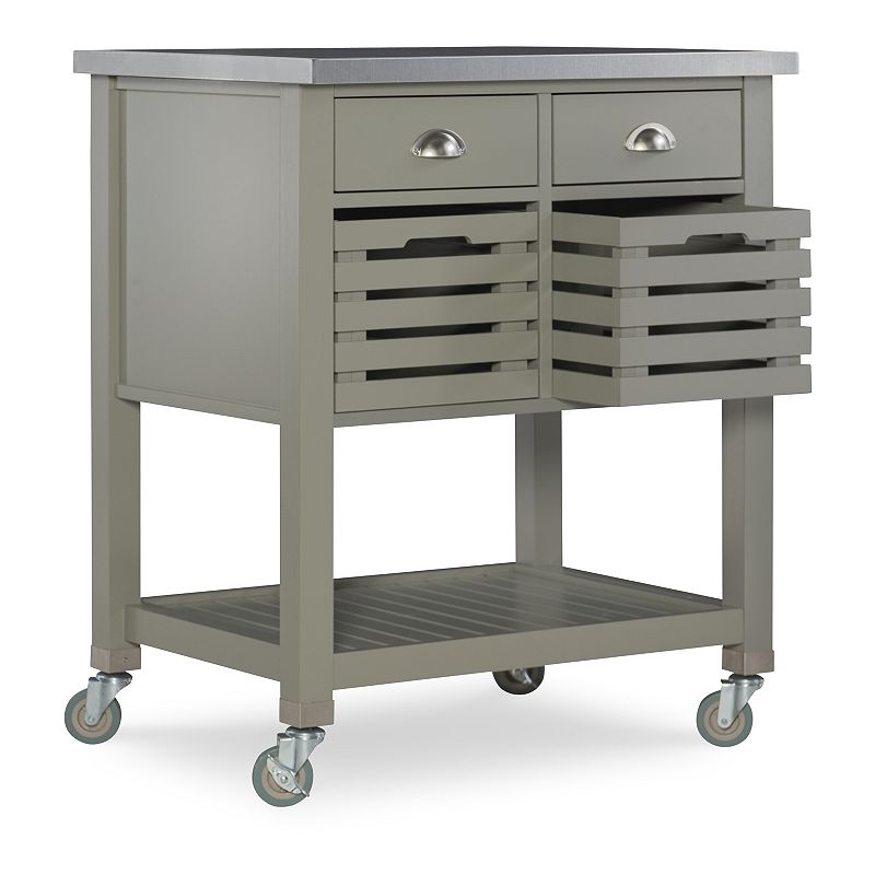 Linon Robbin BB Kitchen Cart