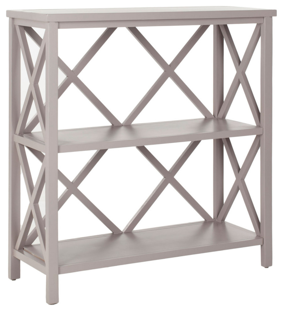 Rocket Open Bookcase Grey   Transitional   Bookcases   by AED Luxury Home Decor  Houzz