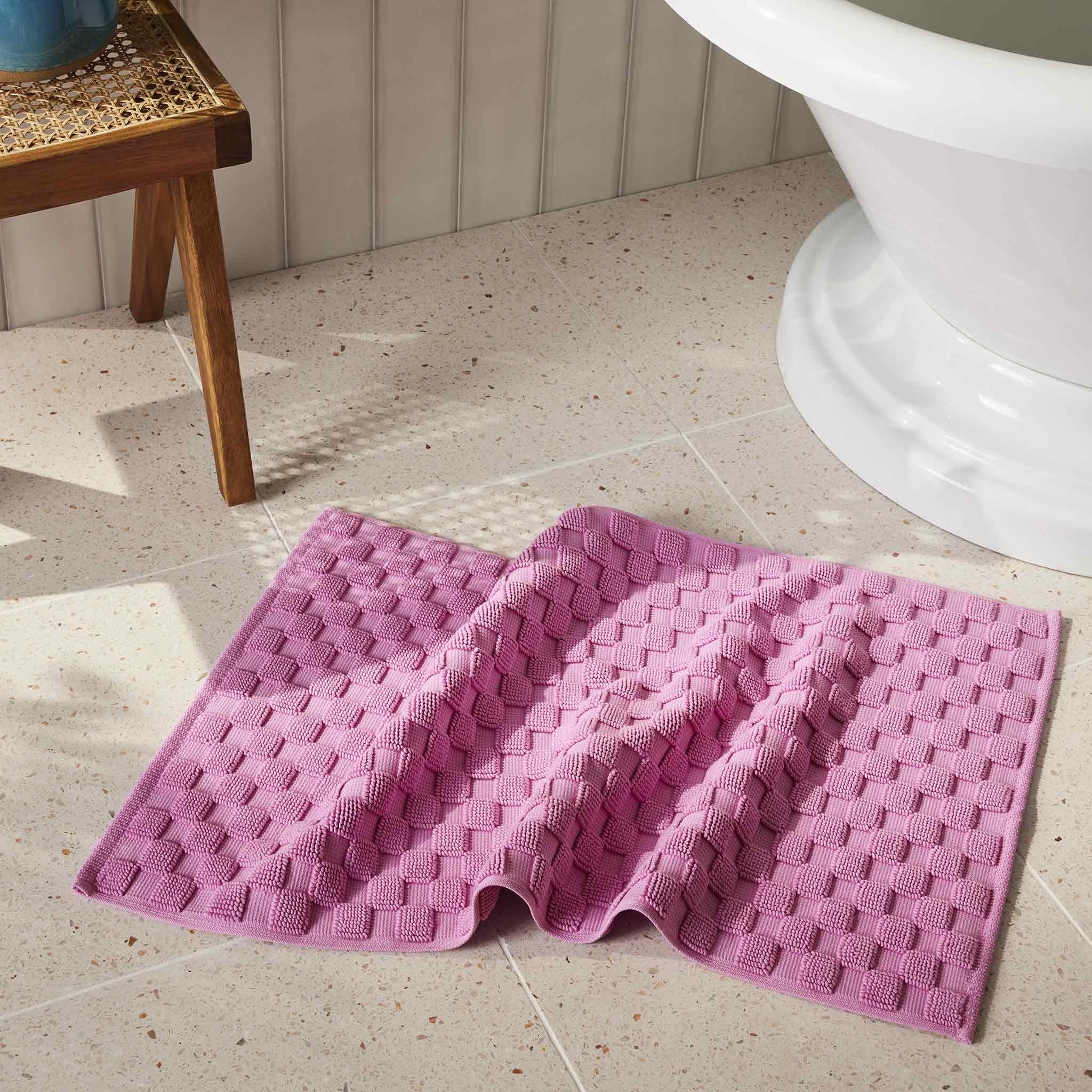 Checkered Bath Runner - Last Call