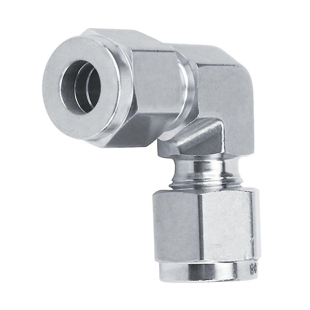 316 Stainless Steel Tube Connector Quick Connection High Pressure Water Pipe Elbow Nut Fittings316 Ф8