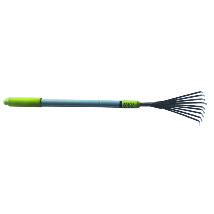 Rake with Telescopic Handle Extension 79CM Garden Tool