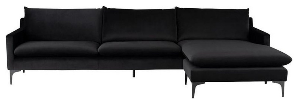 Anders Reversible Sectional   Transitional   Sectional Sofas   by Advanced Interior Designs  Houzz