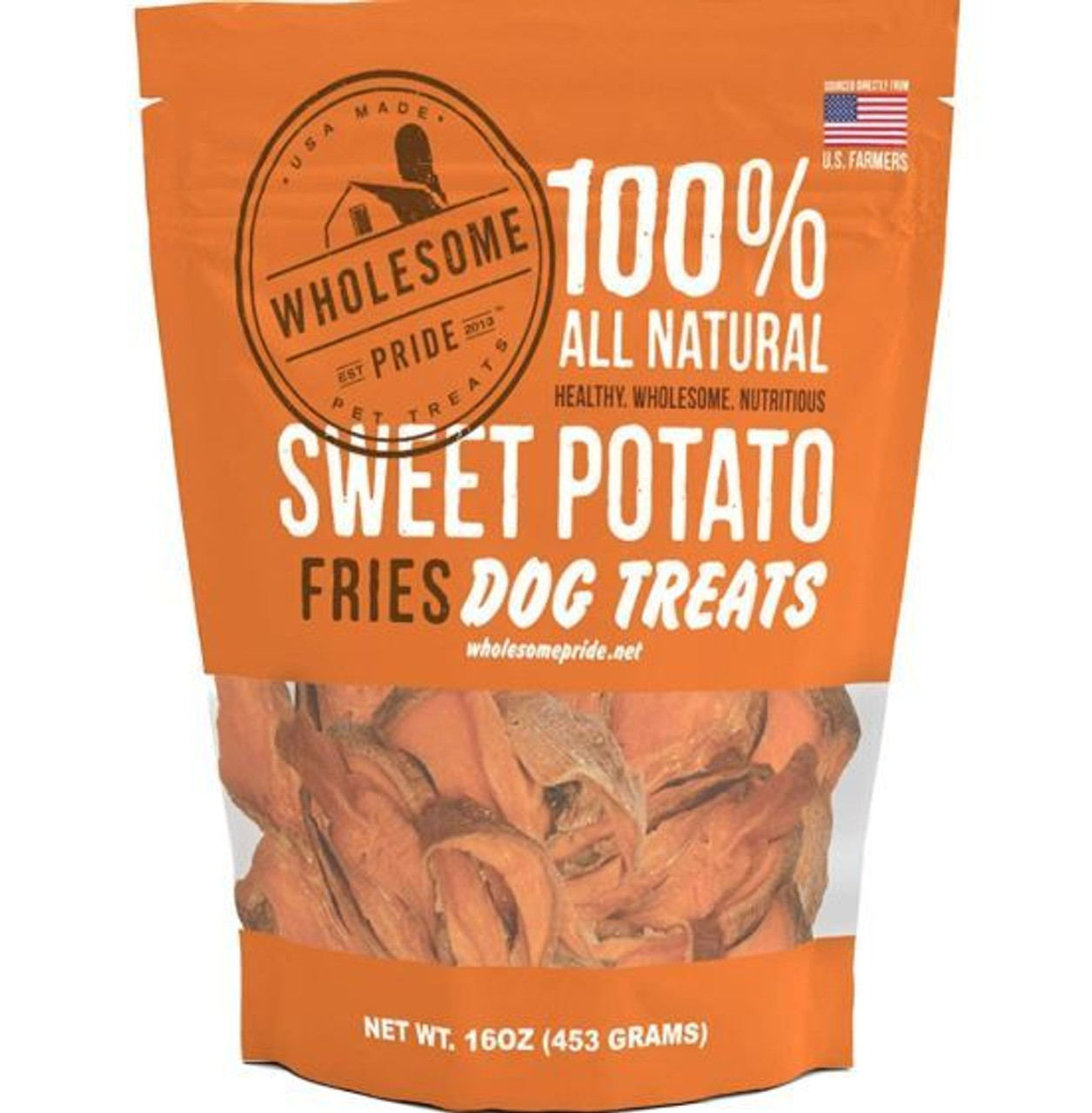 Wholesome Pride Sweet Potato Fries Dog Treats