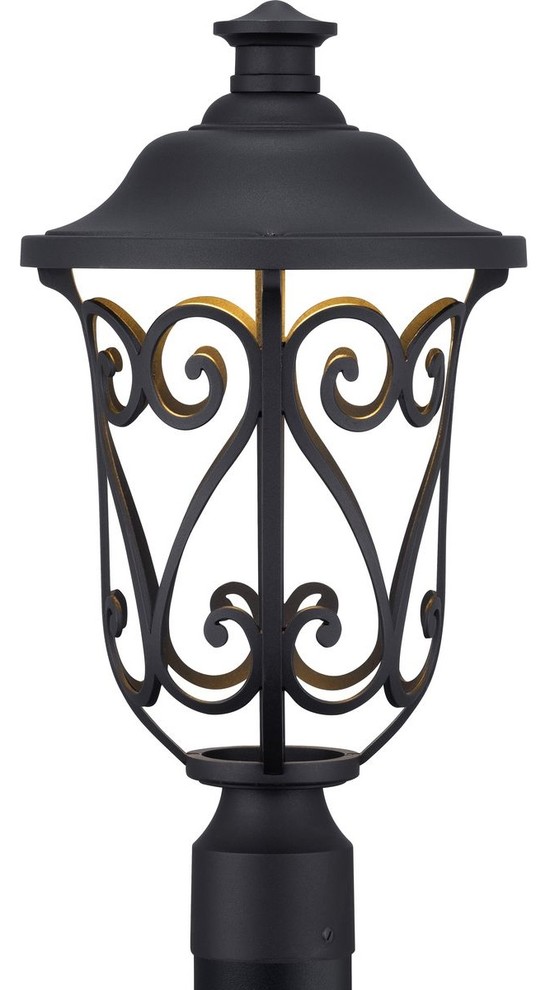 Leawood Collection LED 1 Light Post Lantern   Traditional   Post Lights   by Progress Lighting  Houzz