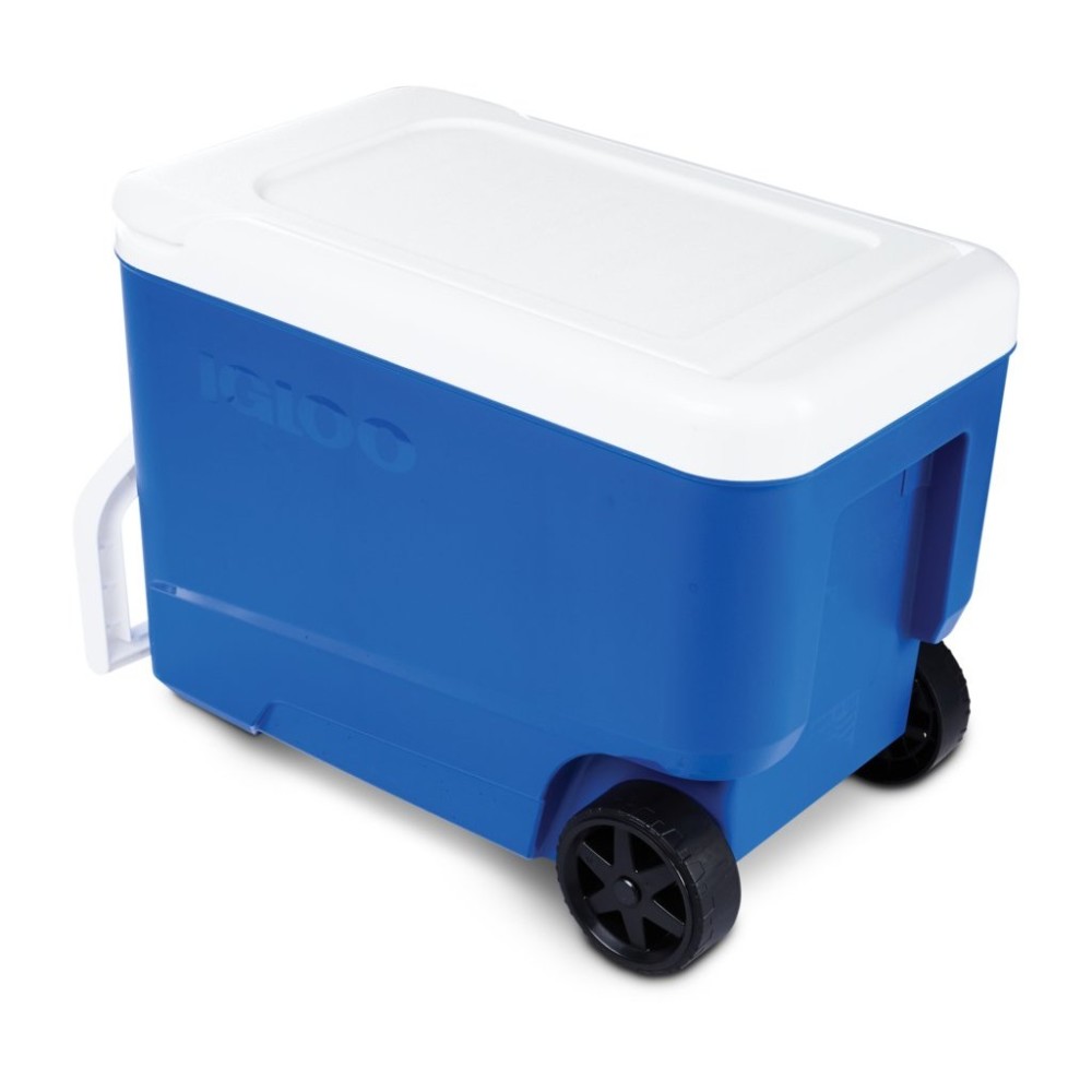 Igloo Wheelie Cool 38 Hard Cooler Majestic Blue 38qt ;