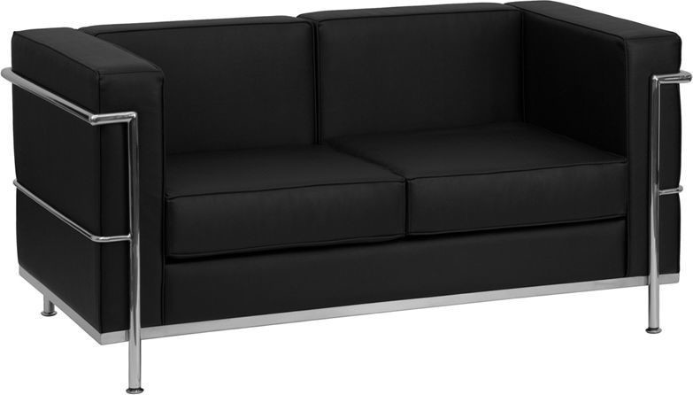 Flash Furniture Bonded Leather Loveseat   Contemporary   Loveseats   by Furniture East Inc.  Houzz