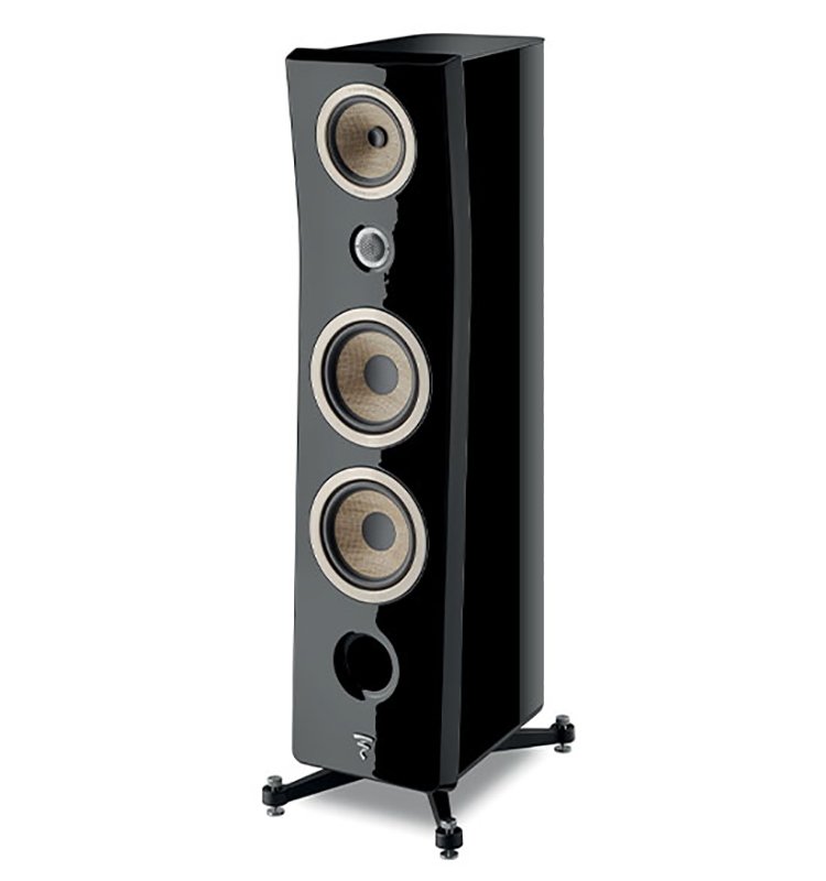 Focal Kanta N3 Black High Gloss 3-Way Floor Standing Loudspeaker (Each)