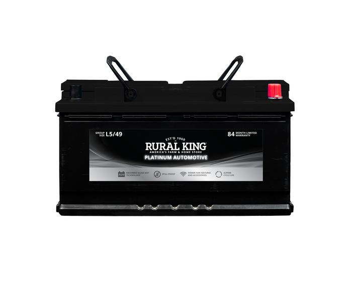 Rural King Automotive AGM Battery - AGML5/49