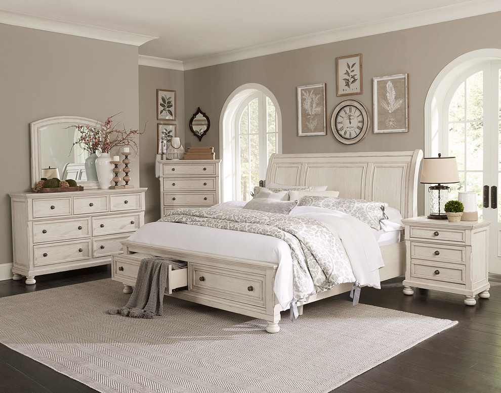 Mardelle Bedroom Collection   Farmhouse   Accent Chests And Cabinets   by Lexicon Home  Houzz