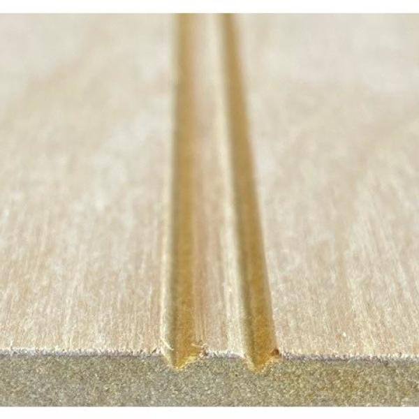 Columbia Forest Products 14 in. x 4 ft. x 4 ft. PureBond Maple 1-12 in. Beaded Plywood Project Panel 3592