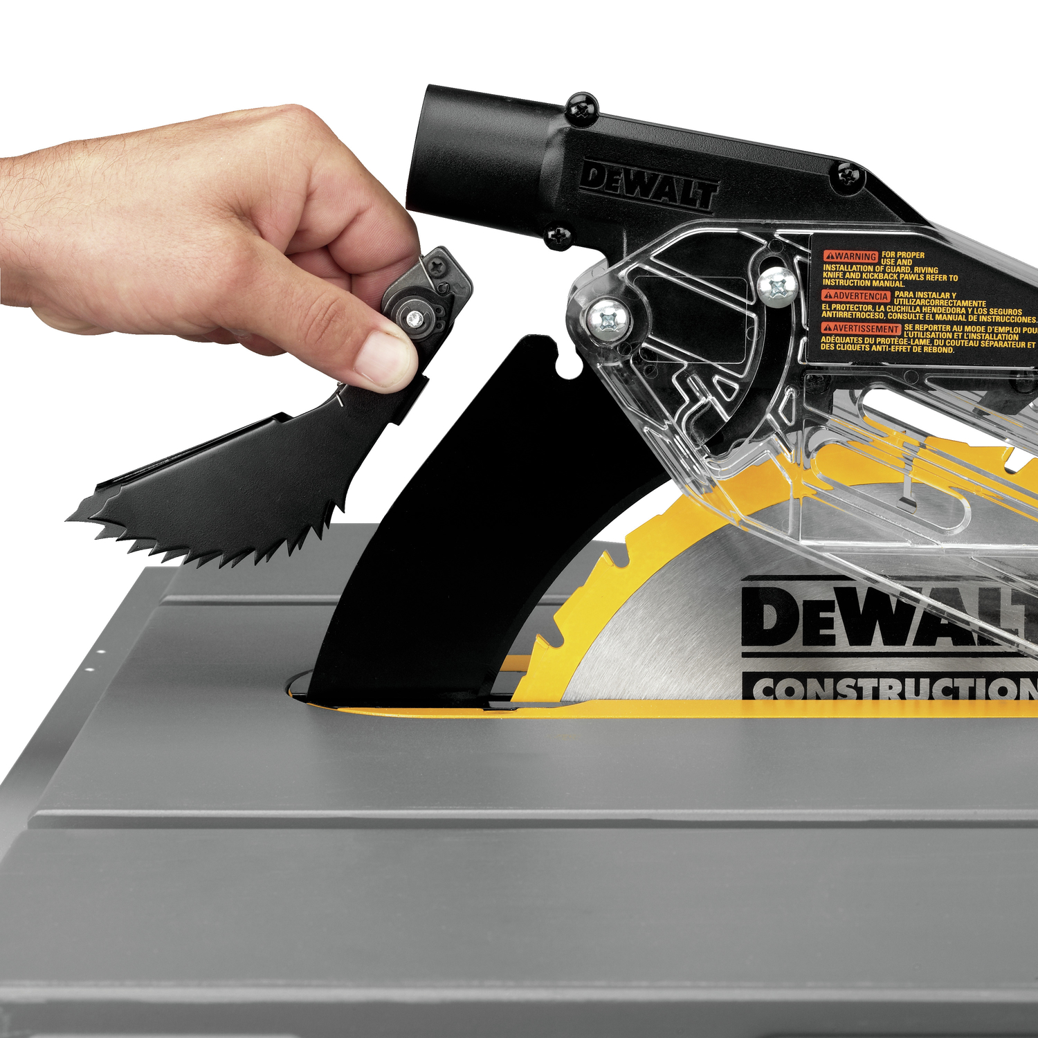 DW 15 amps Corded 10 in. Table Saw with Stand