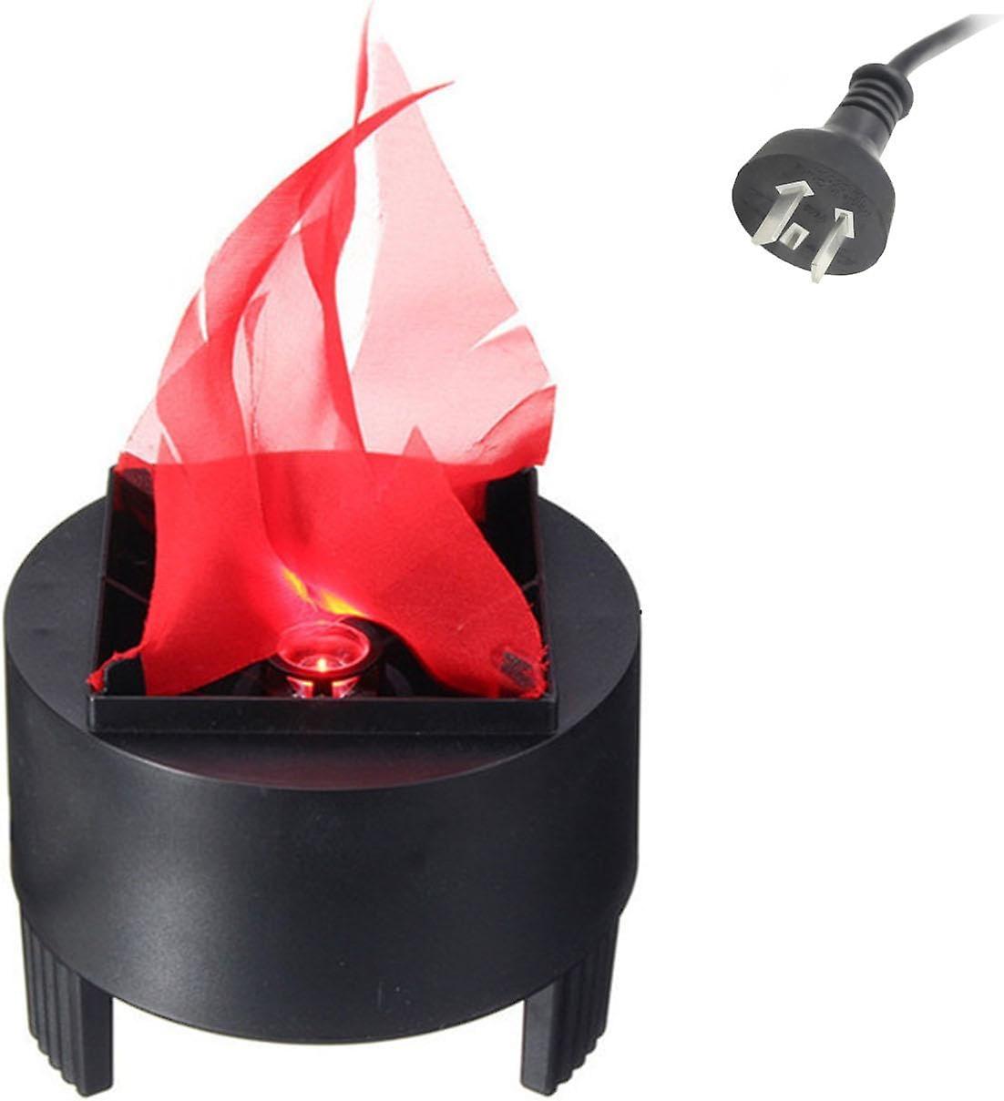 Fake Flame Lamp Electric Campfire Artificial Flickering Flame Table Lamp Realistic Flame Stage Effec