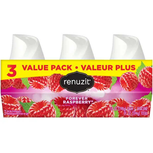 Renuzit 3-Pack Raspberry Air Refresheners