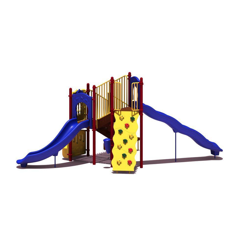 Ultra Play UPlay Today Timber Glen (Playful) Commercial Playset with Ground Spike UPLAY-005-P