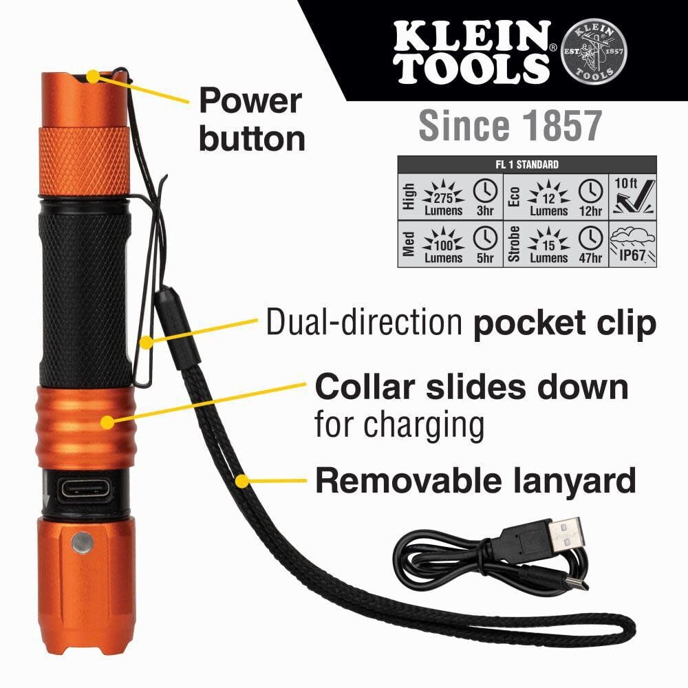 Klein Tools Pocket Light Rechargeable 56411 from Klein Tools