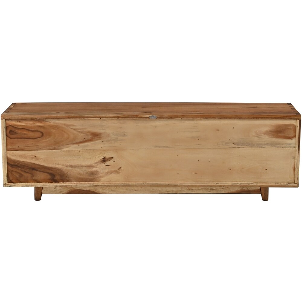 Bolzano Live Edge Suar Dresser/Media Center with 6 drawers